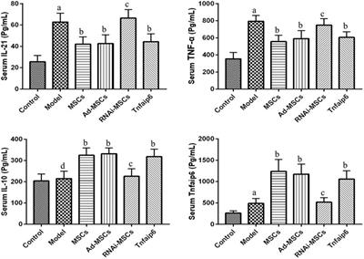 Tnfaip6 Secreted by Bone Marrow–Derived Mesenchymal Stem Cells Attenuates TNBS-Induced Colitis by Modulating Follicular Helper T Cells and Follicular Regulatory T Cells Balance in Mice